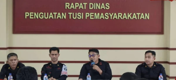 Lapas Pemuda Langkat Adakan Rapat Dinas, Fokus pada Penguatan Tusi dan Keamanan - Digital Media Public